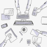 商务会议插图