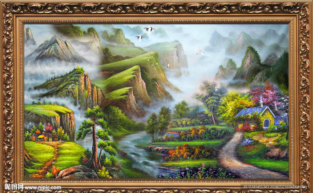 风景油画