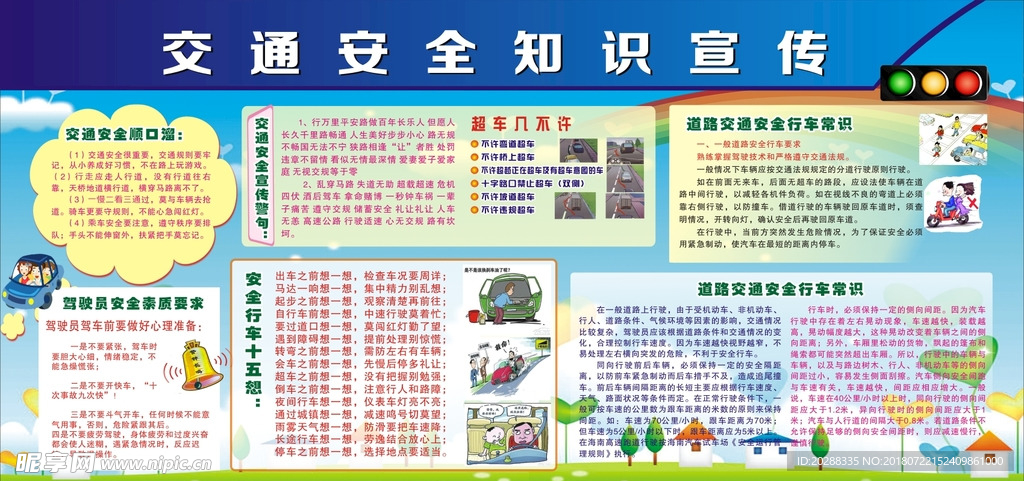 交通安全知识宣传