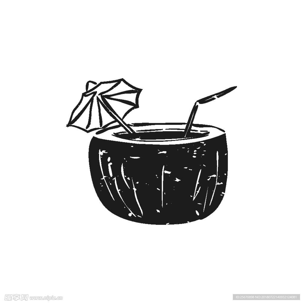 椰子卡通