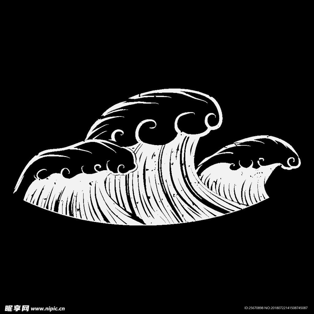 海浪卡通