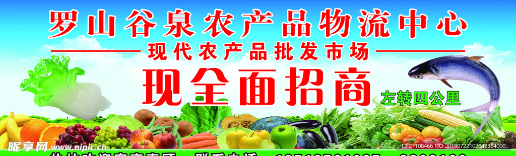农产品物流招商