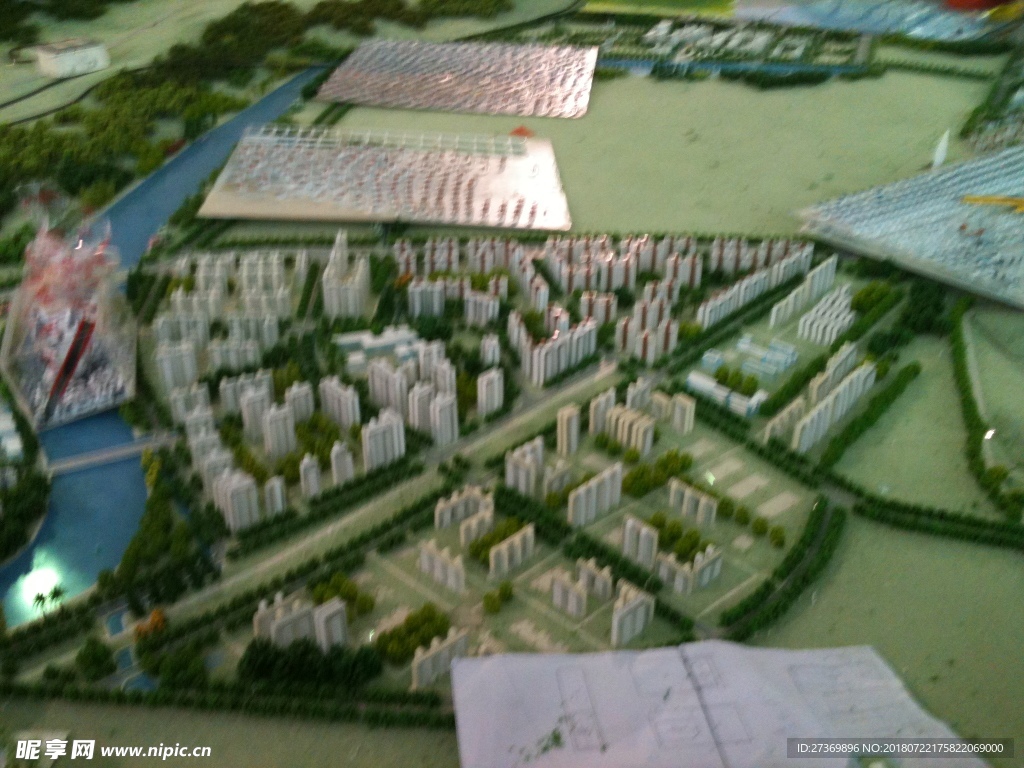 小区沙盘