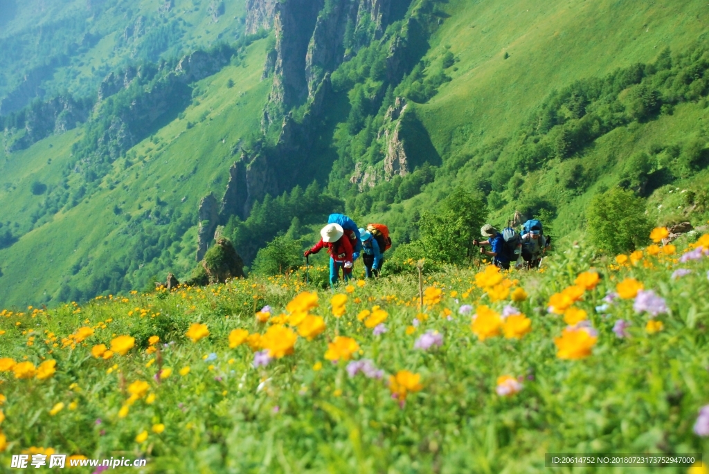 令人陶醉的大山风光