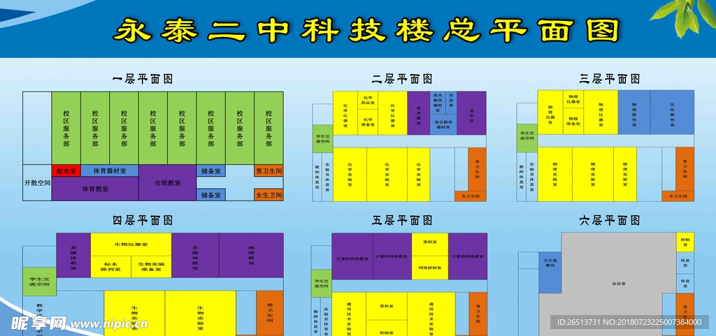 科技楼总平面图