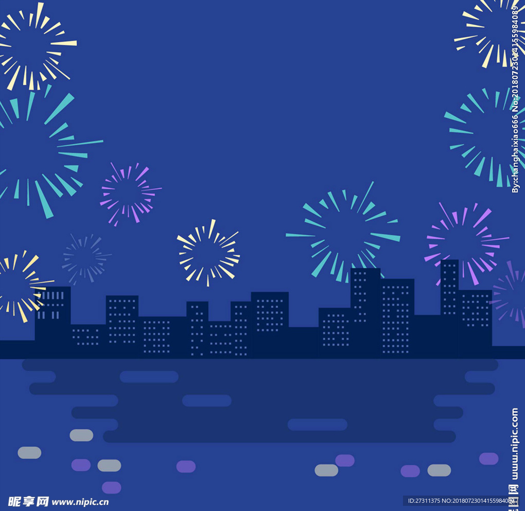 城市剪影图片