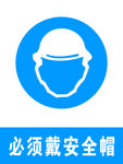 必须戴安全帽