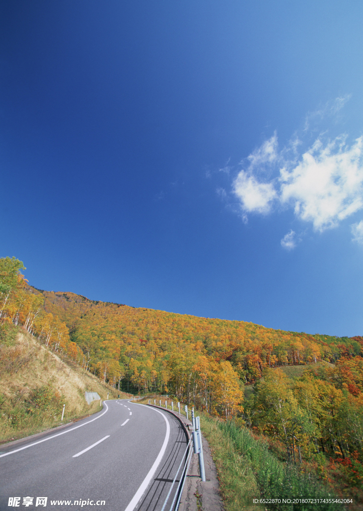 山间公路 公路沿途美景