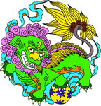 吉祥图案狮子