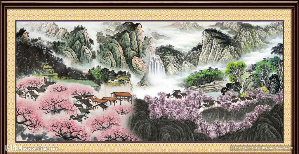 泰山山水