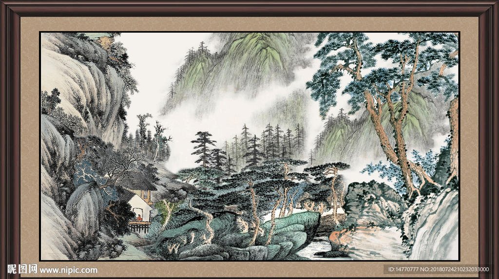 泰山山水