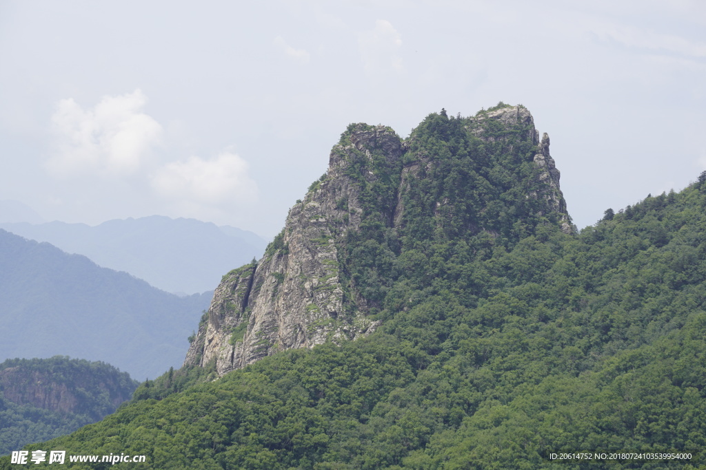 壮丽的大山风光