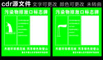 污染物排放口 标牌