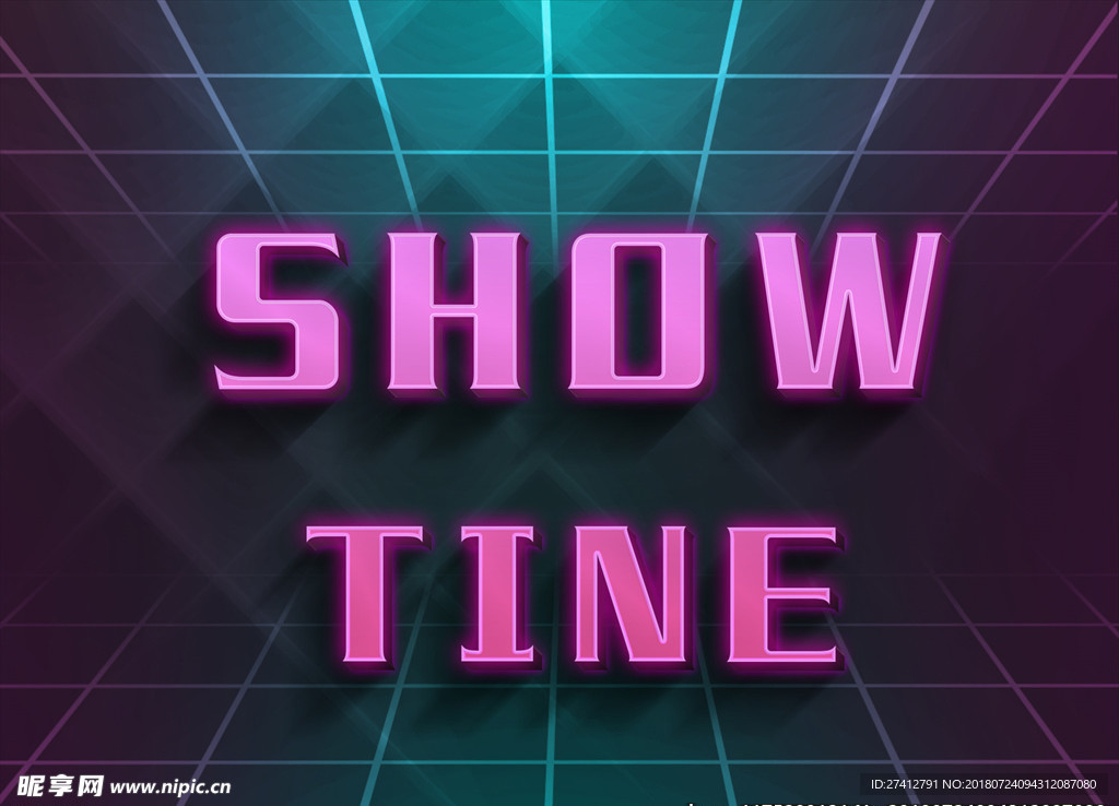 炫彩字体showtime