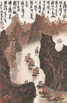秋江航行