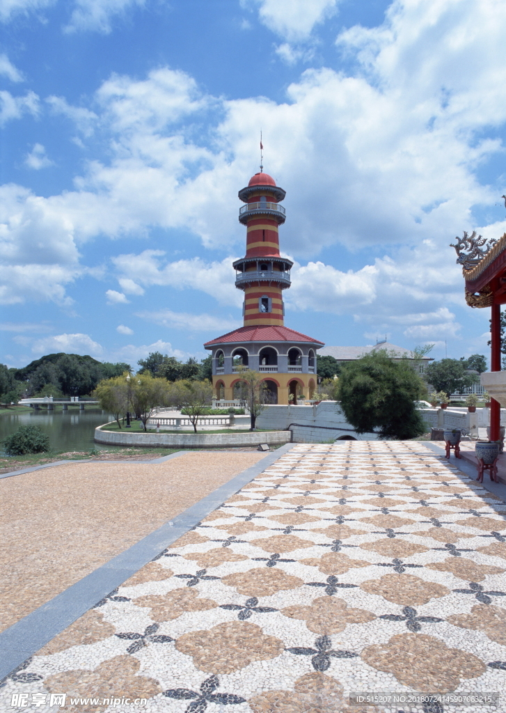 东南亚古韵 建筑 风景 房屋