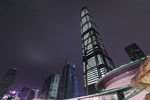 深圳平安国际金融中心夜景