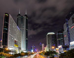深圳大剧院商业圈夜景
