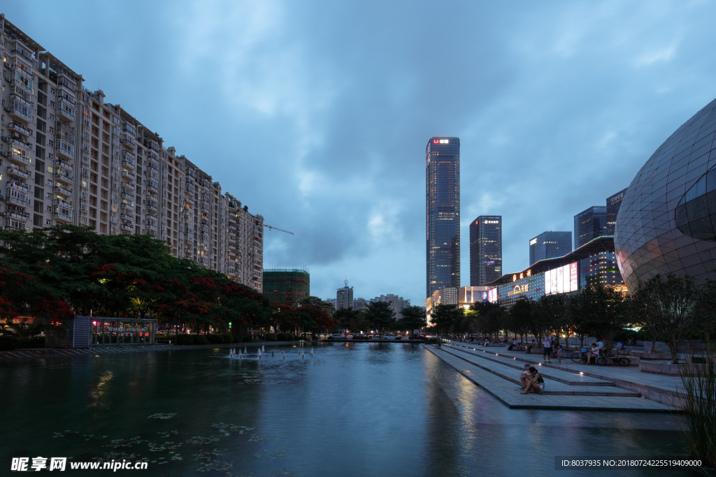 深圳海岸城夜景