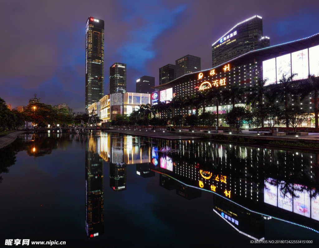 深圳海岸城夜景