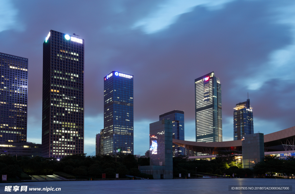 深圳市民中心建筑群