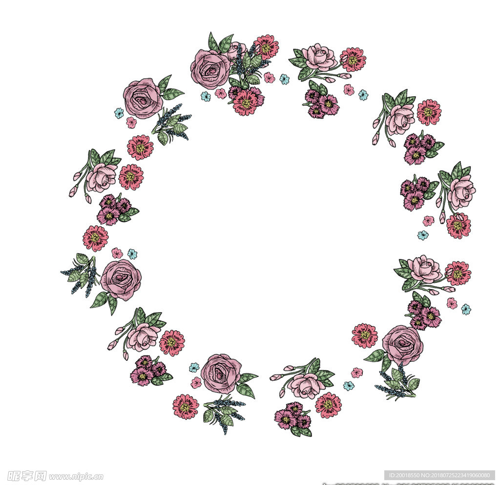 花纹边框