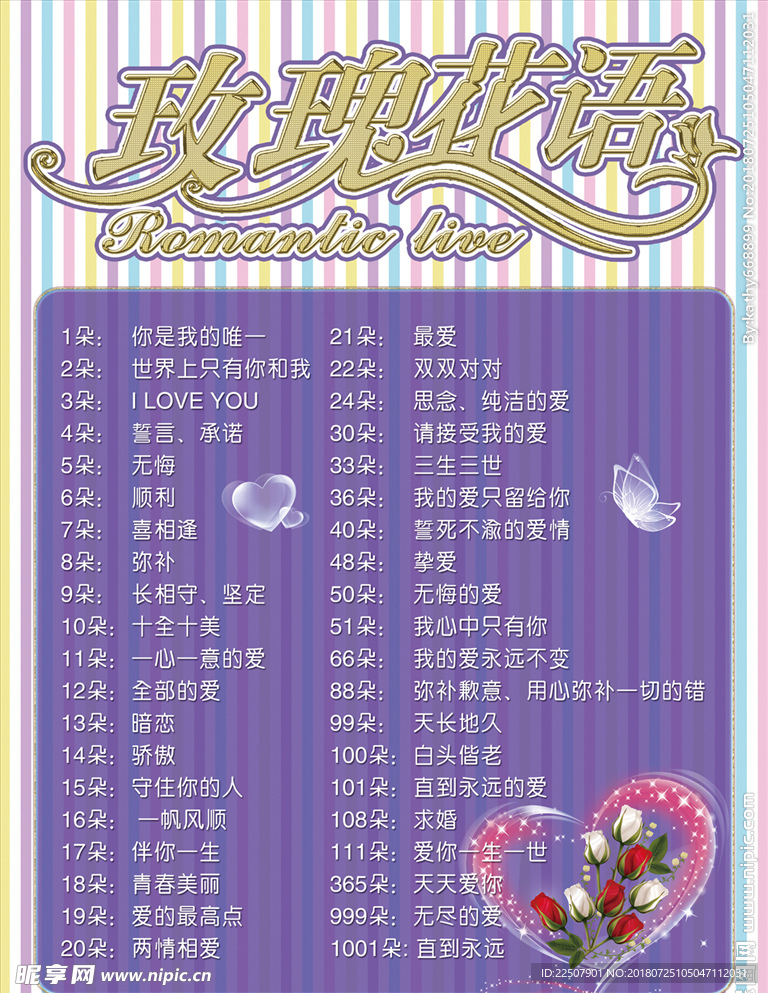 玫瑰花语