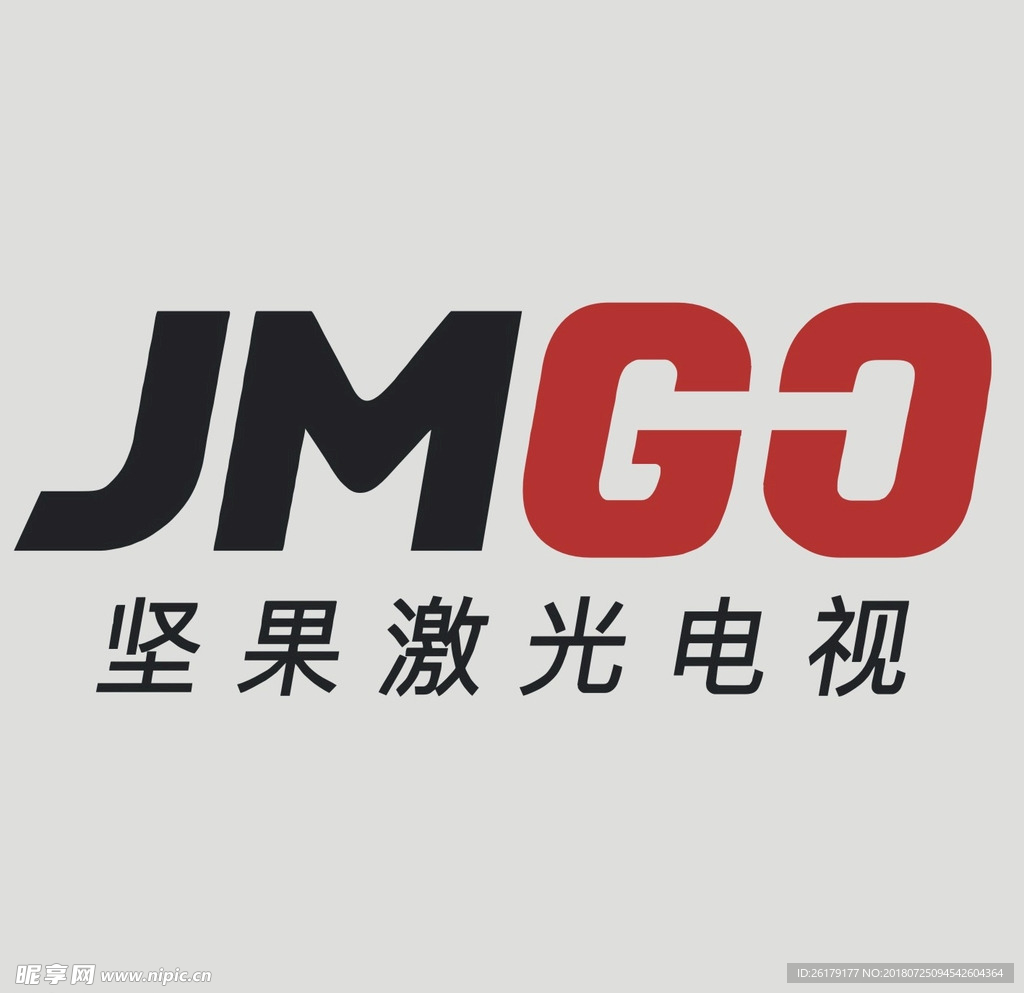 坚果激光电视logo