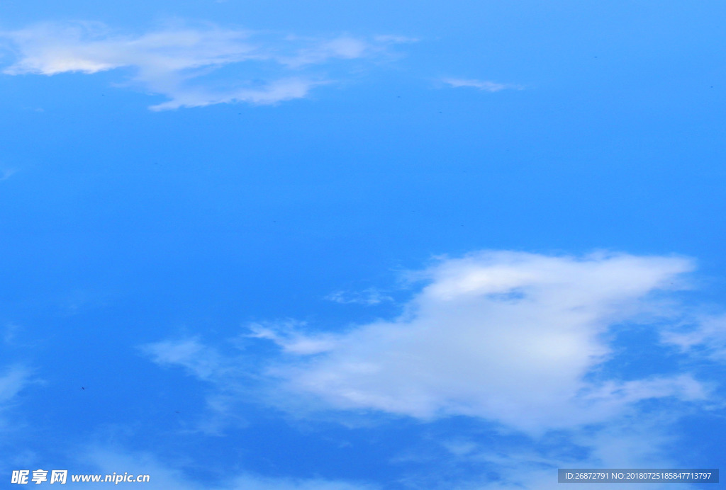 蓝天白云  大自然  晴空