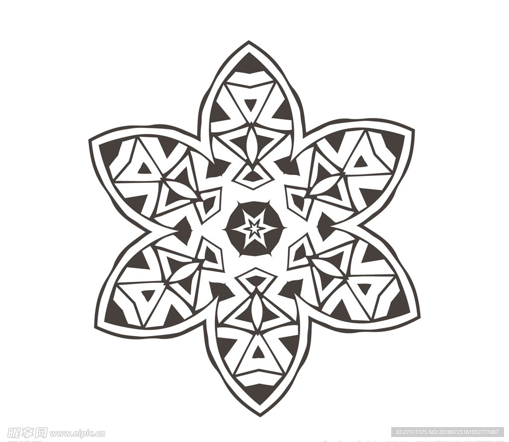 古典花纹图片