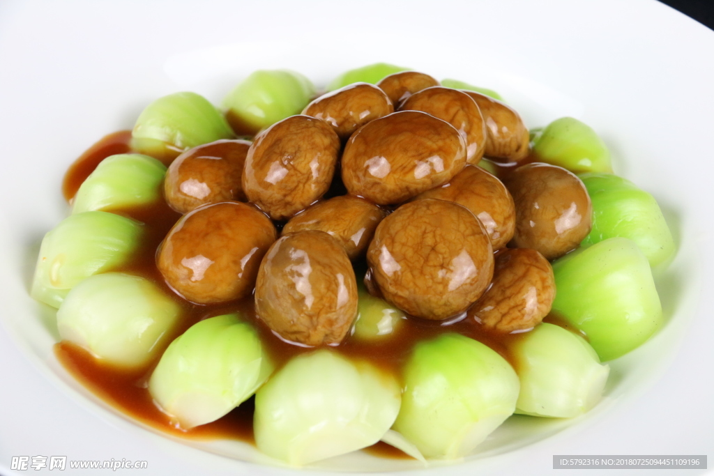 香菇白菜