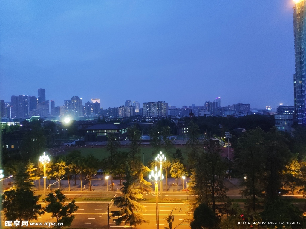 成都城市夜景