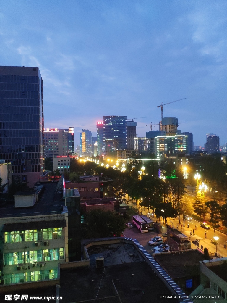 成都城市夜景