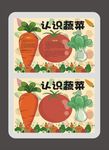 认识蔬菜蔬果知识小报
