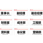 门牌标志公司办公室标识
