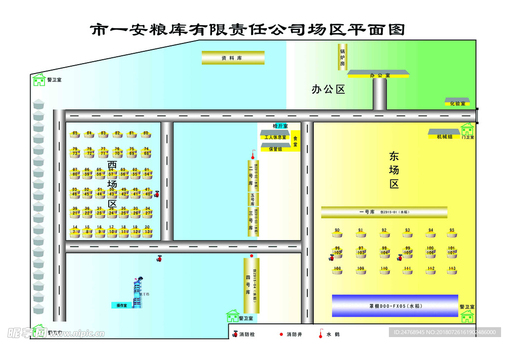 粮库平面图