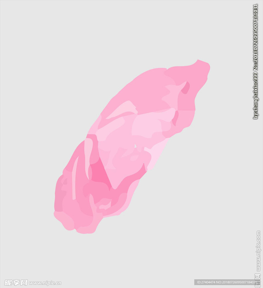 简易矢量水彩画