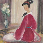 红衣女子