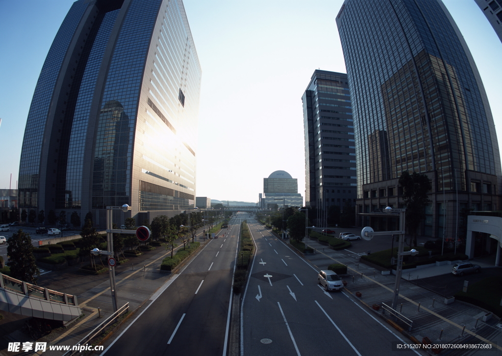 都市空间 自然景观 建筑 风景