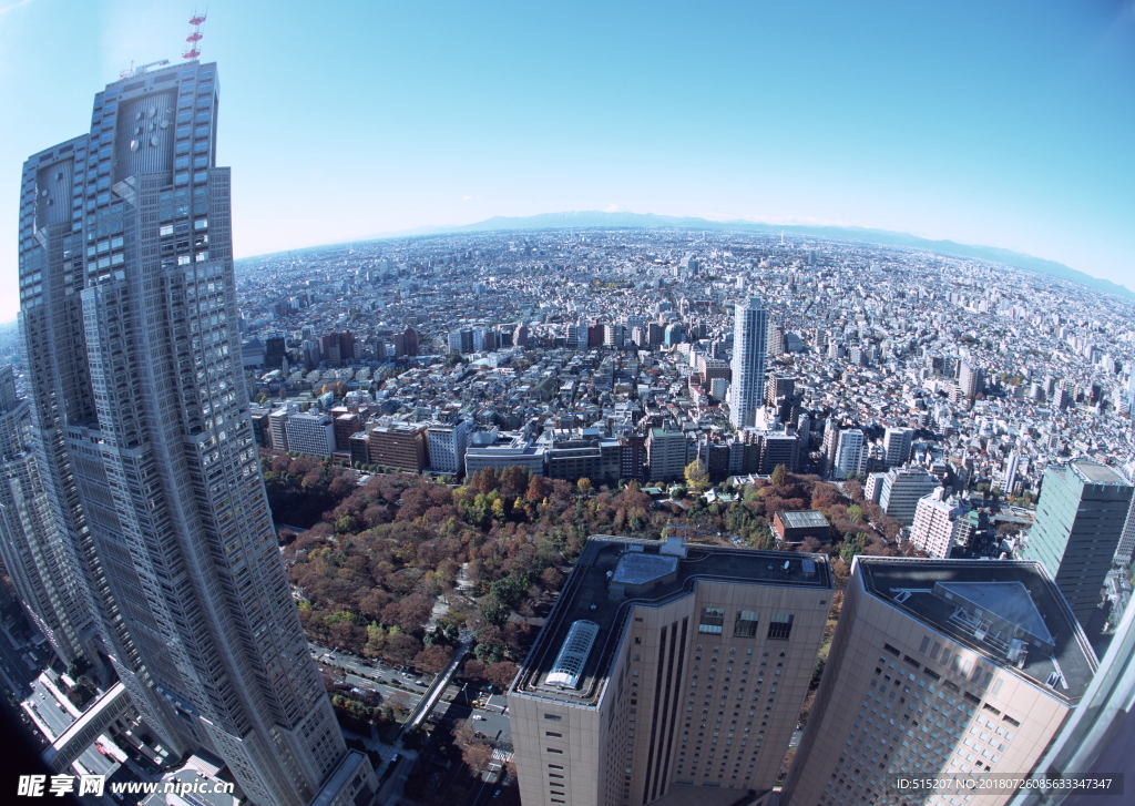 都市空间 自然景观 建筑 风景
