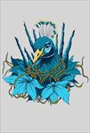 抽象鸟类