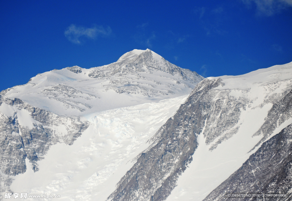 壮丽的雪山风光