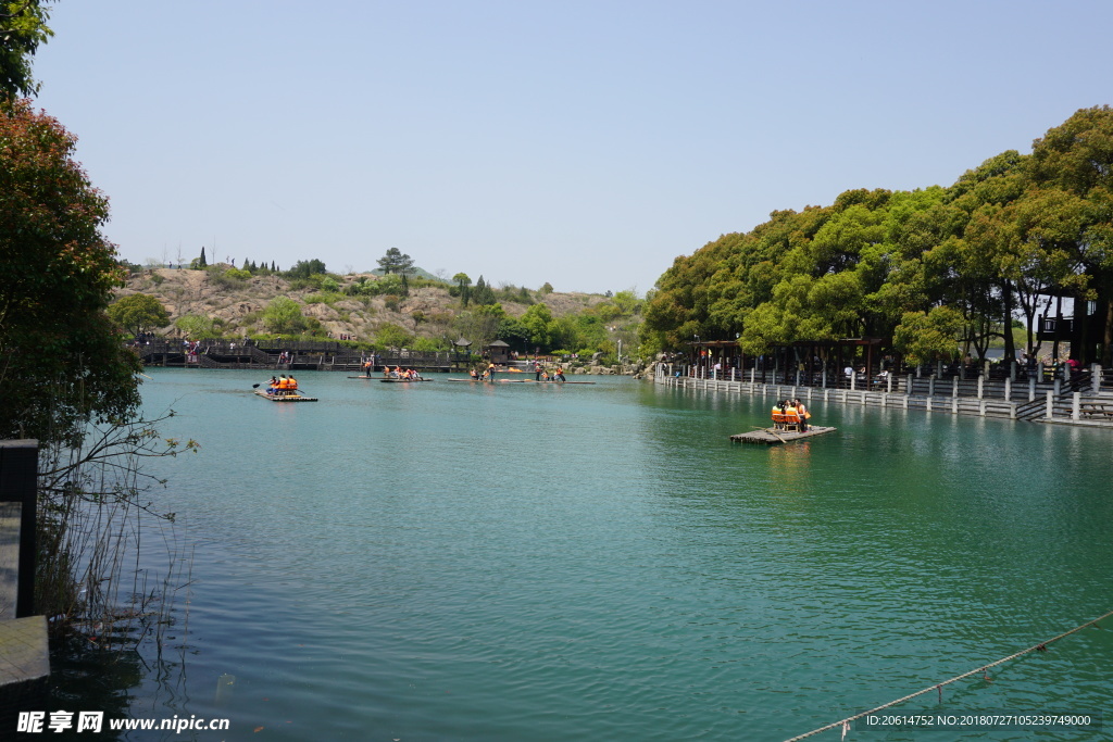湖泊美景