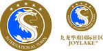 九龙华府 LOGO  矢量图