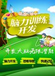 儿童脑力开发大脑无限潜能宣传