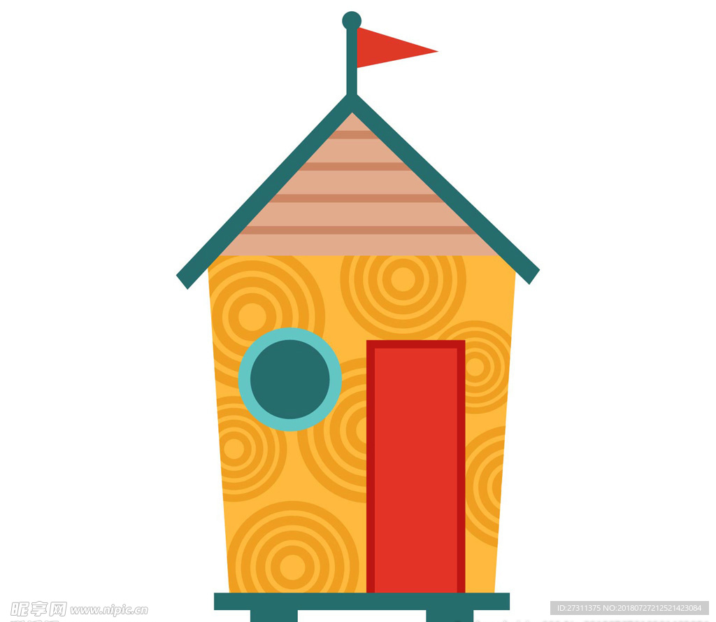 卡通建筑图片