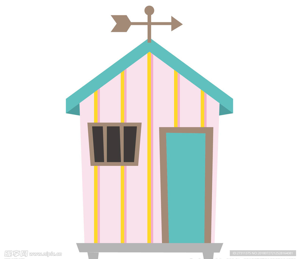 卡通建筑图片
