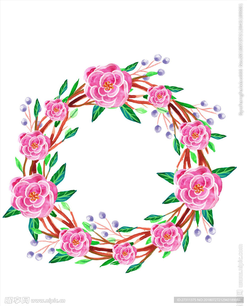 花环图片
