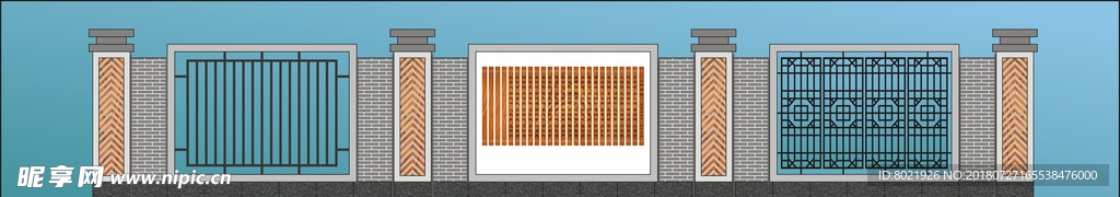 原创围墙设计