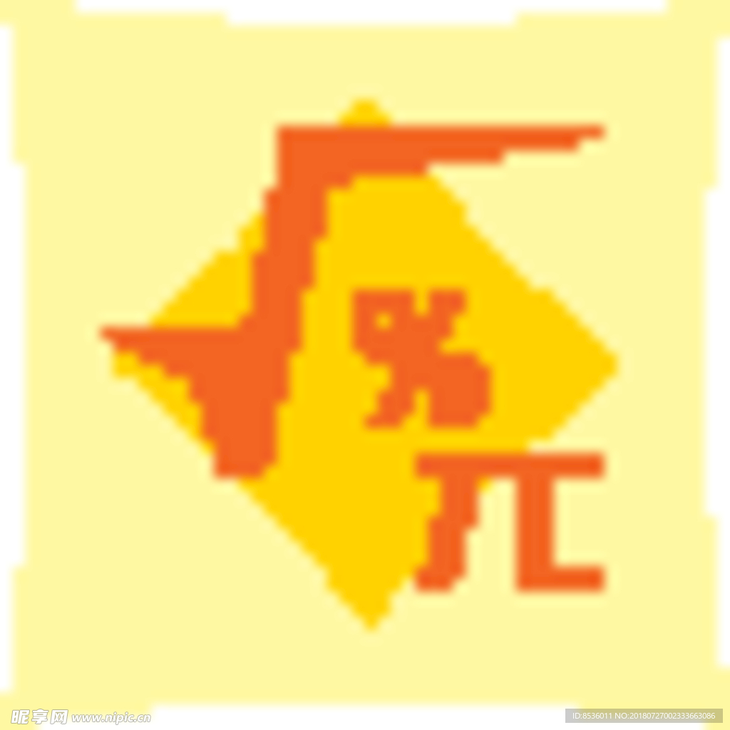 黄色图标标识